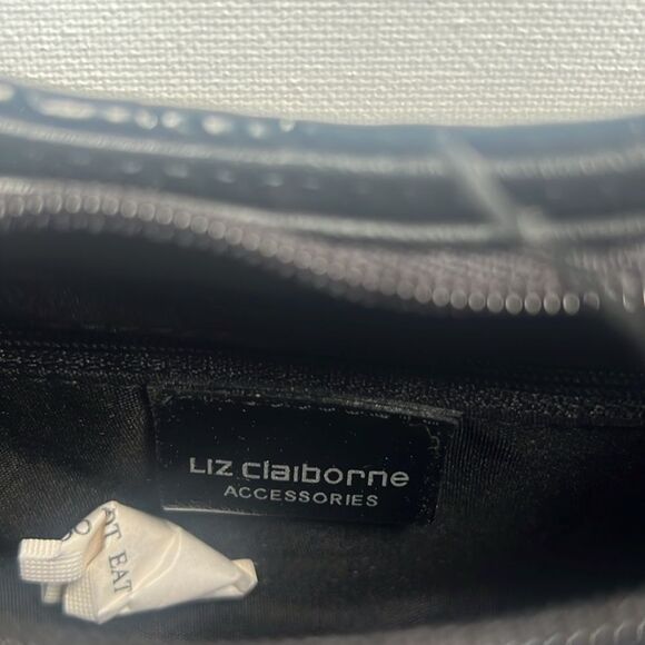 Liz Claiborne Y2K style mini shoulder purse green and purple gems - Picture 5 of 8